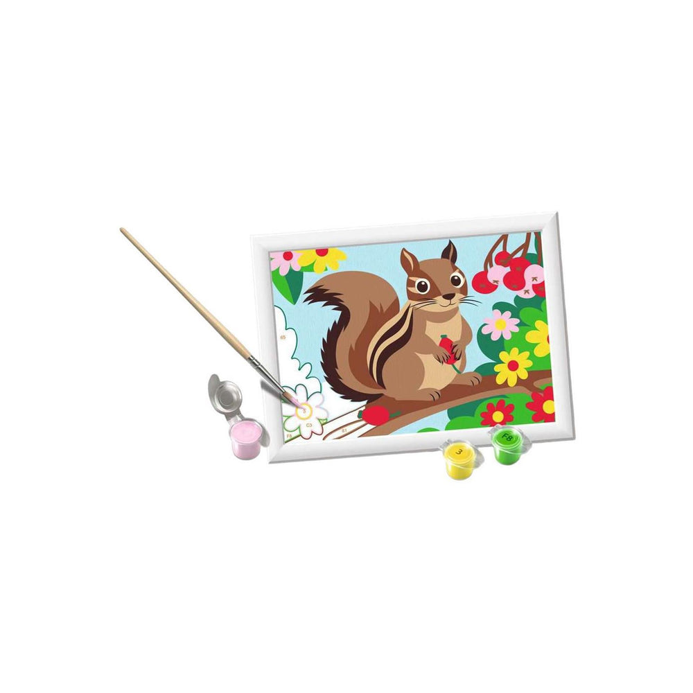 Ravensburger – creart: chipmunk – schilderen op nummer