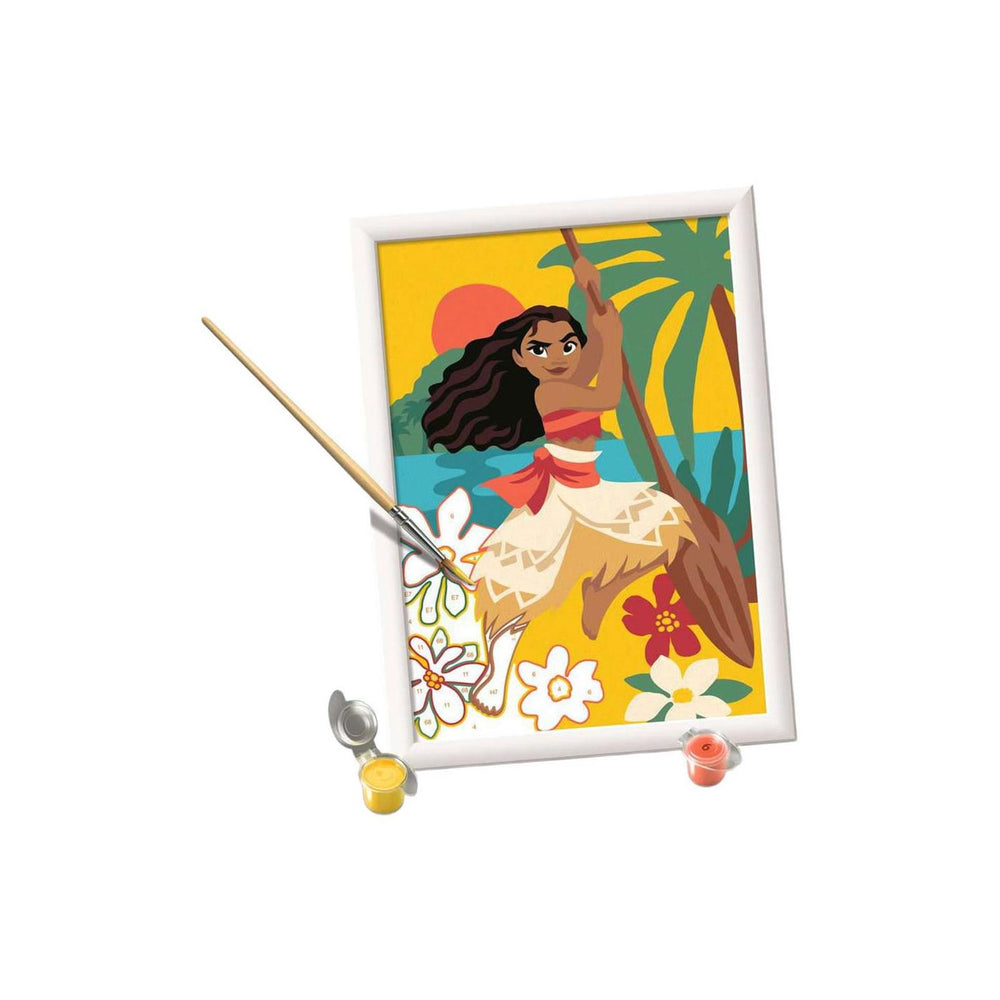 Ravensburger – creart: vaiana's adventures – schilderen op nummer