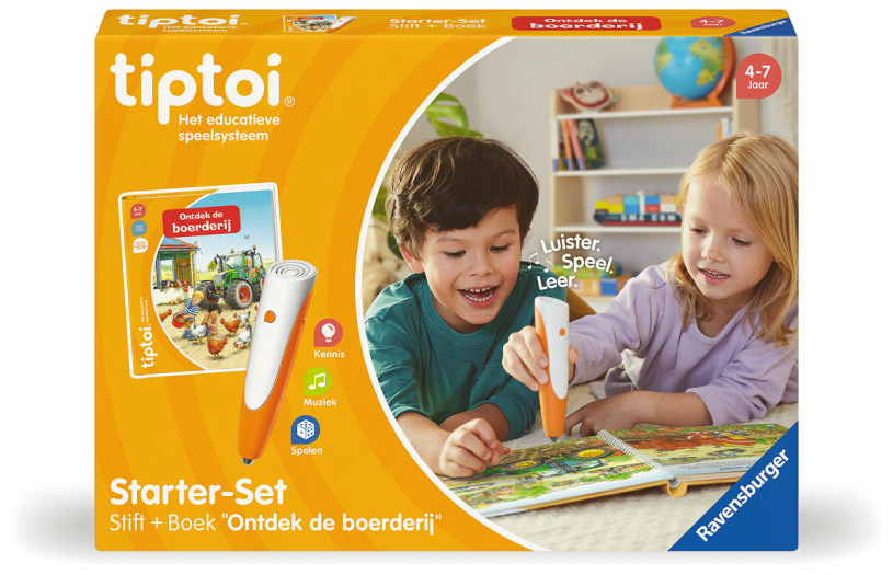 Ravensburger tiptoi® starter set ontdek de boerderij