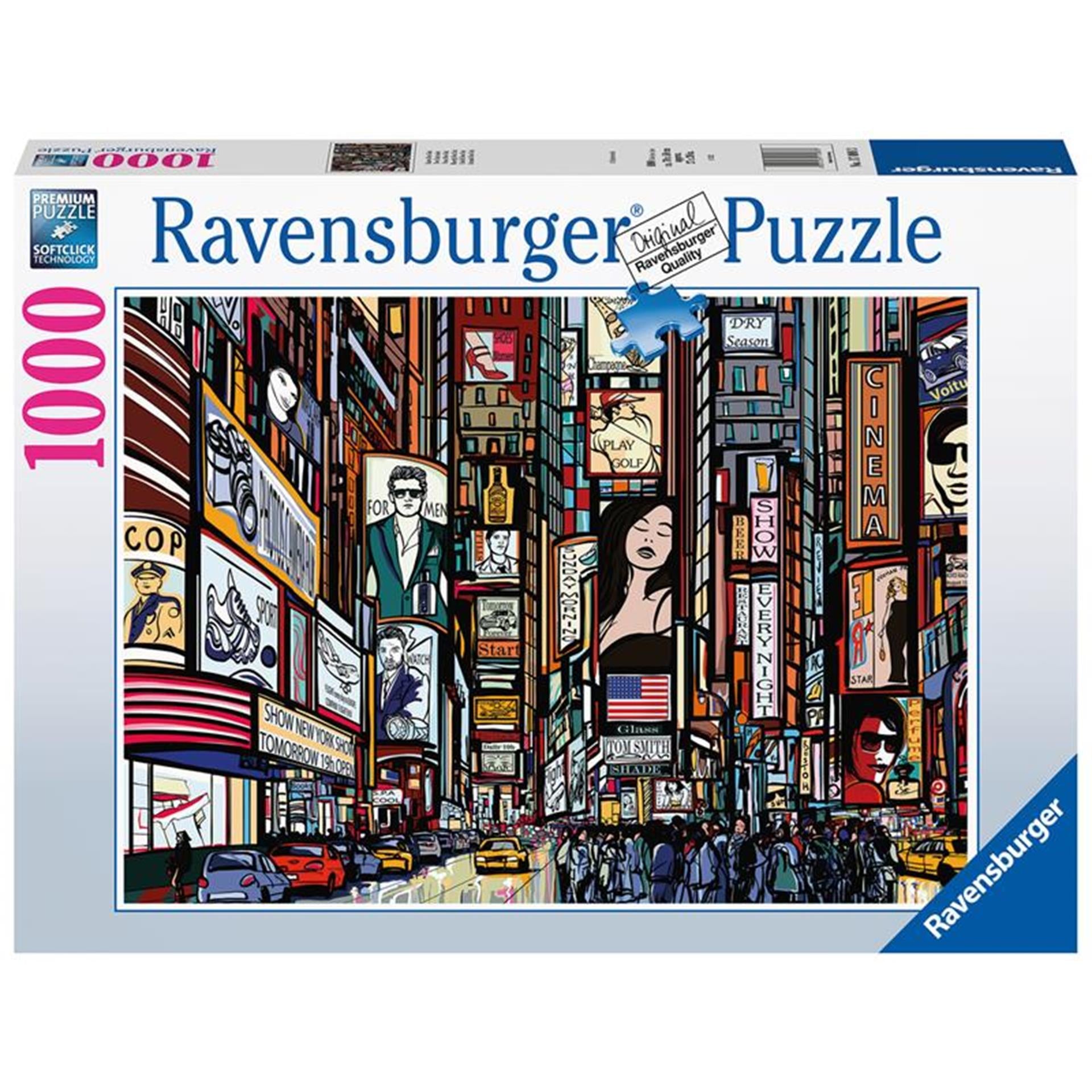 Ravensburger puzzel kleurrijk new york