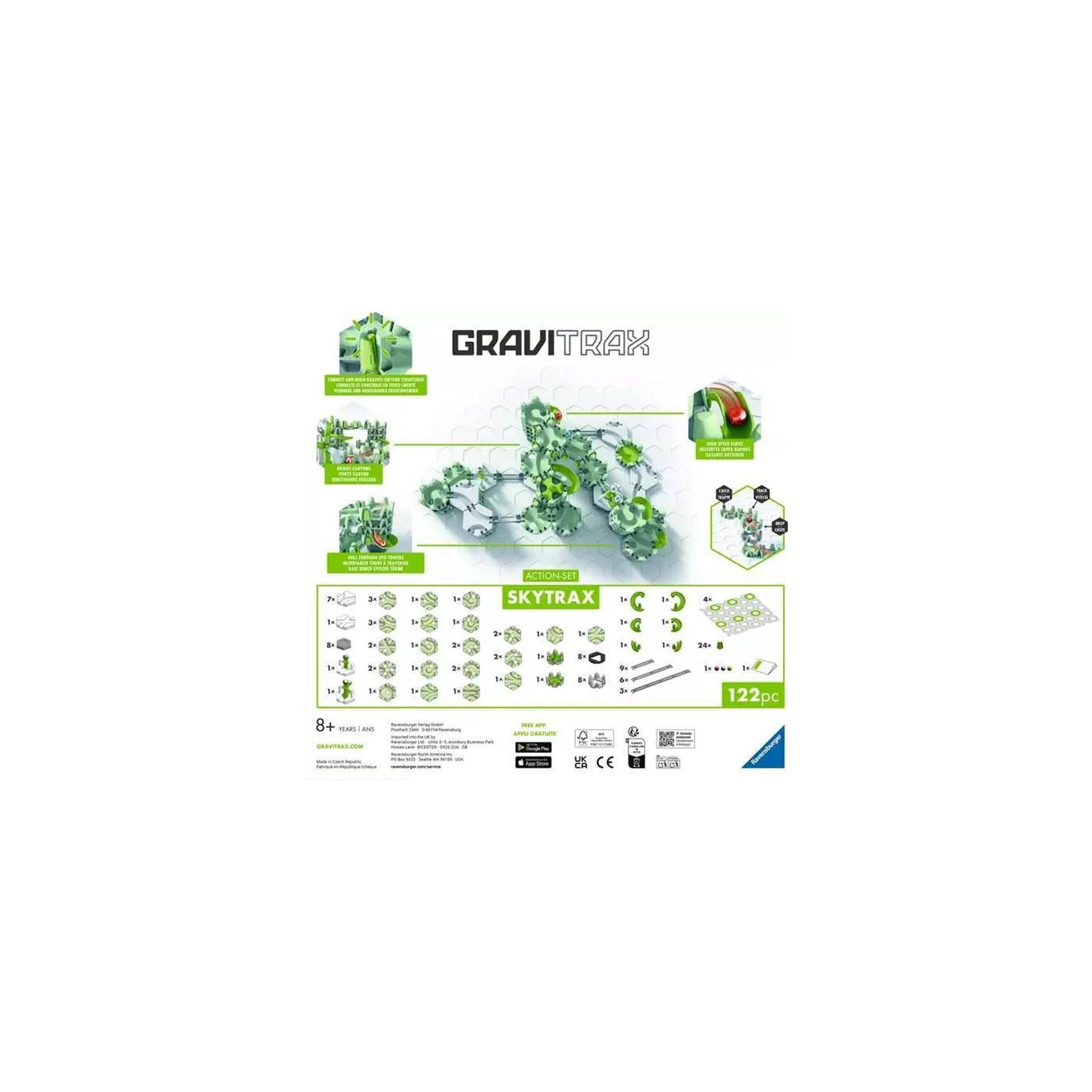 Ravensburger gravitrax base action-set skytrax m