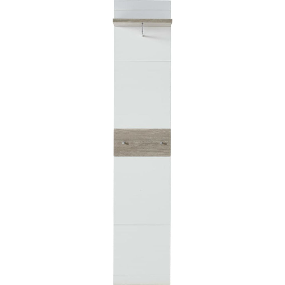 Germania Germania Kapstokpaneel Malou 39x29,9x19,46 cm nelsonkleurig eiken wit