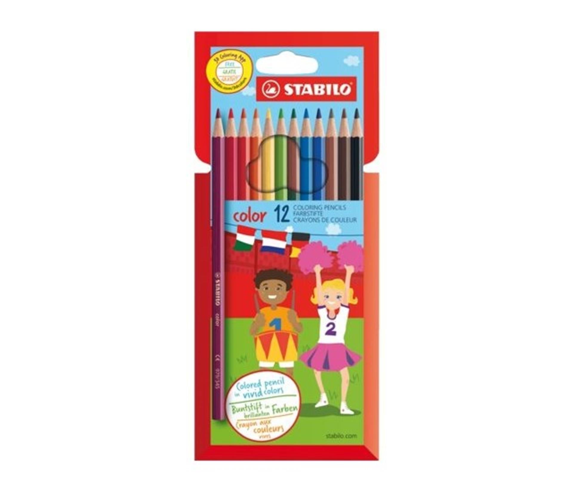 STABILO Color - 12 Kleuren
