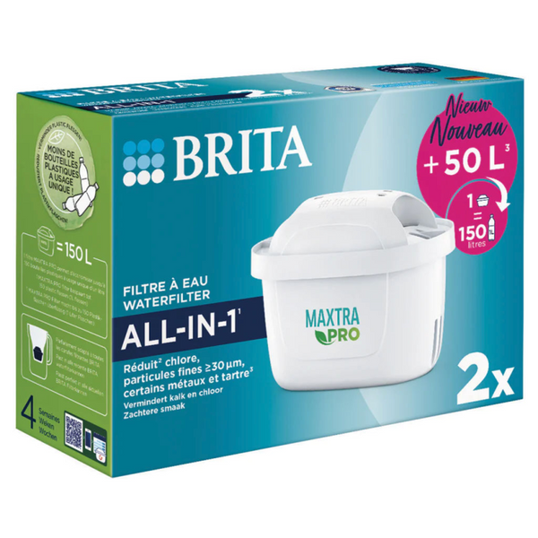 Brita filterpatronen maxtra+ 2 stuks