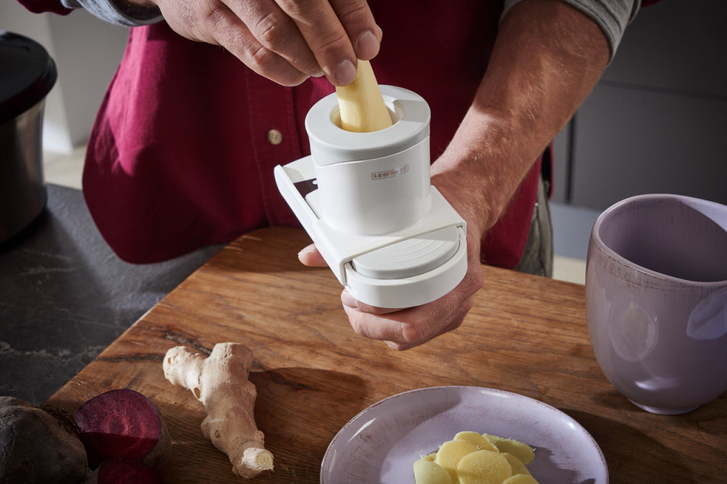 Leifheit Leifheit 3106 Groentesnijder Comfort Snijmachine Parelgrijs