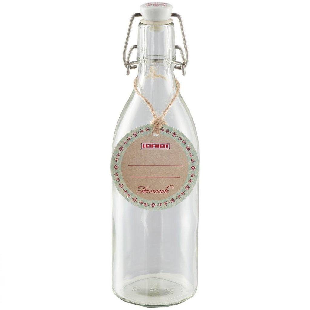 Leifheit 3187 ronde weckfles 500 ml glas rvs