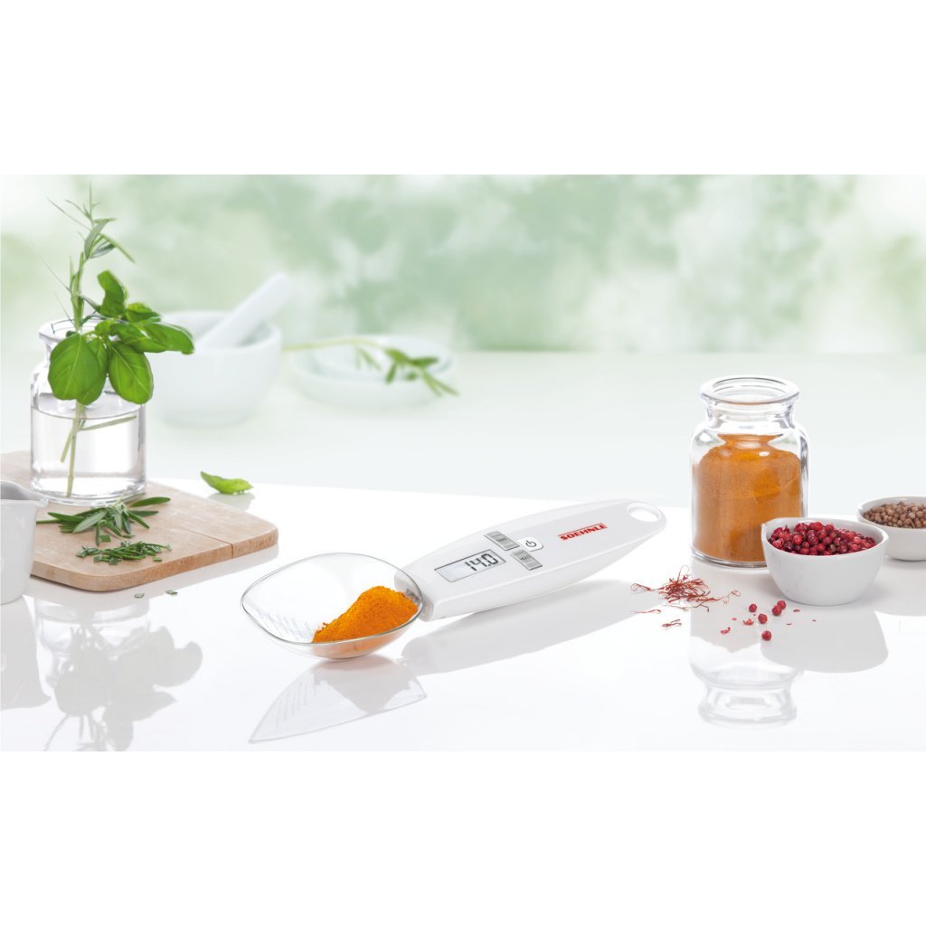 Soehnle 66220 kookster digitale keukenweegschaal wit