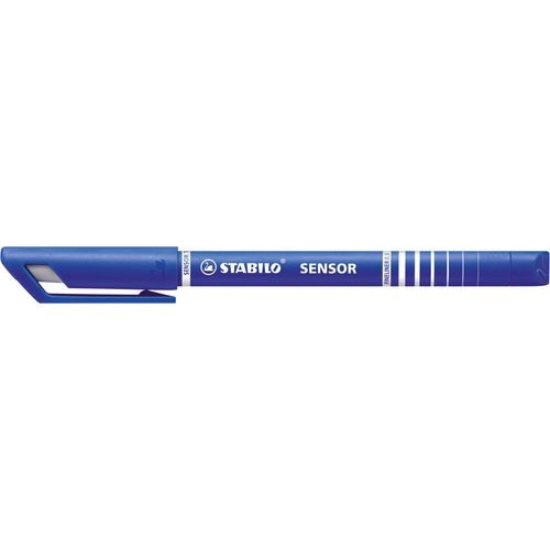 Abi fineliner stlo sensor 189 fijn 0,3 blauw verende punt waterbasis