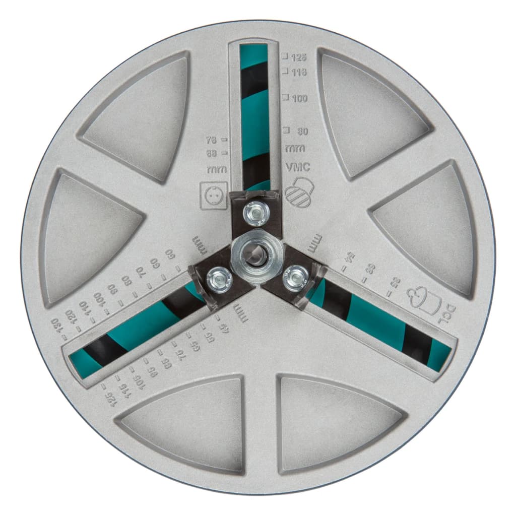 Wolfcraft verstelbare gatenzaag ah 45-130 30 mm metaal 5978000