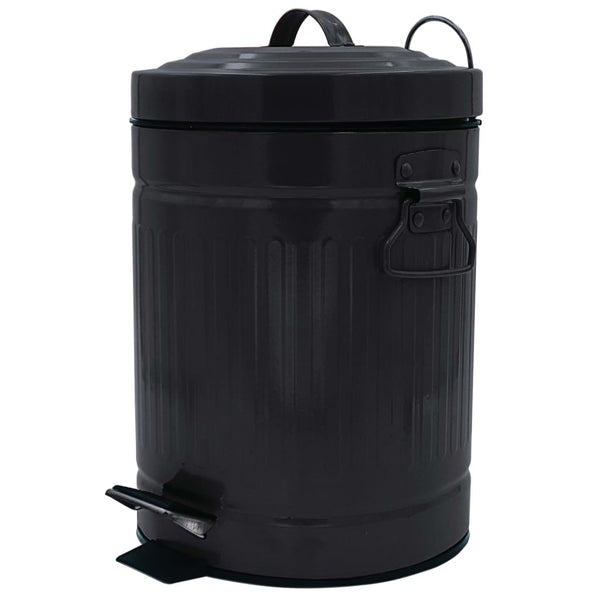 Ridder prullenbak pumba 5 l zwart