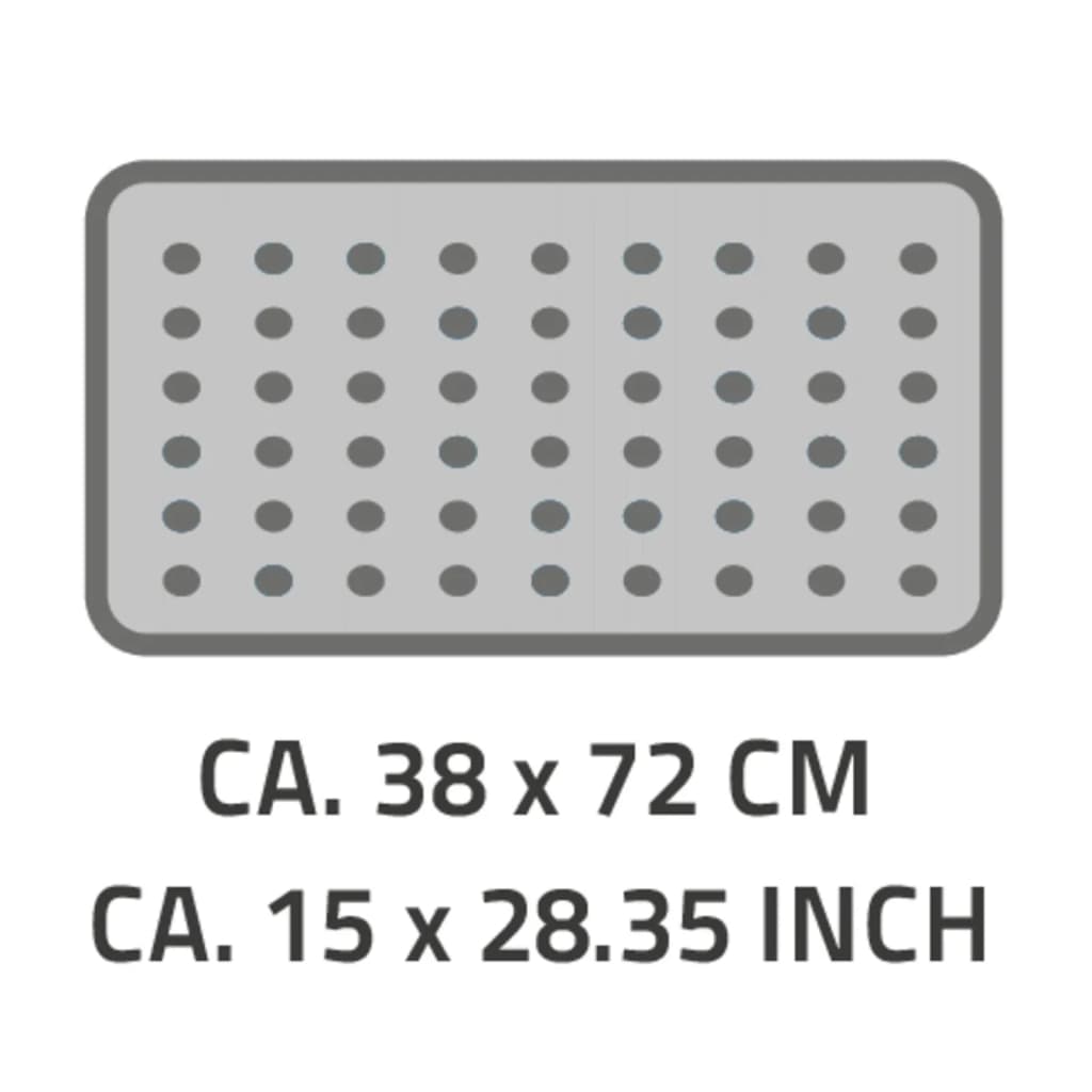 Ridder badmat helgoland 38x72 cm wit en blauw