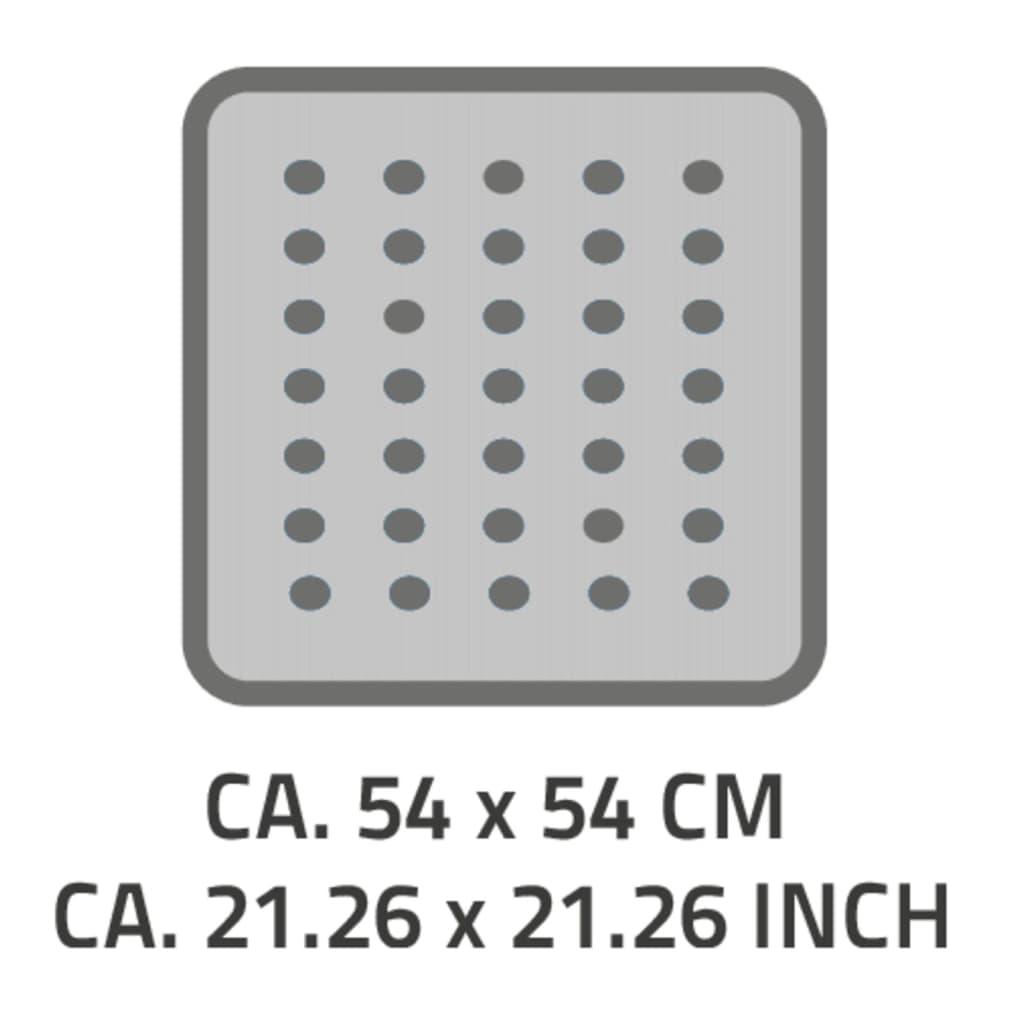 Ridder douchemat helgoland 54x54 cm wit en blauw