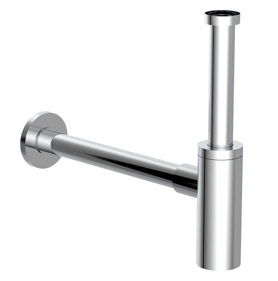 Schütte bekersifon wastafel design chroomkleurig
