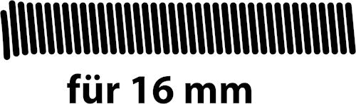 Kirchhoff buitenste buigveer, 16 mm, voor meerlaagse buis - 988915155
