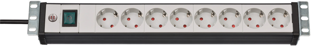 Brennenstuhl Brennenstuhl Premium-Line 19 inch stekkerdoos 8-voudig