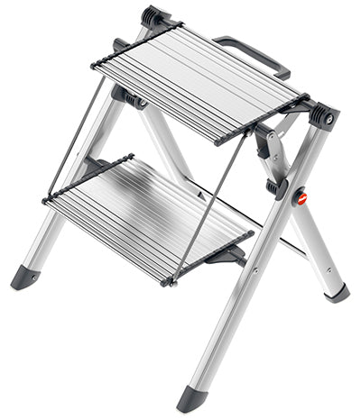 Hailo 4310-100 mk80 comfortline aluminium 2 vouwtreden