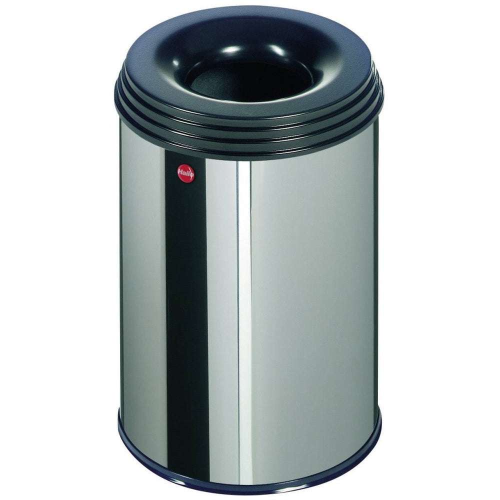 Hailo 0915-022 profiline kluis m prullenbak 14l RVS zwart