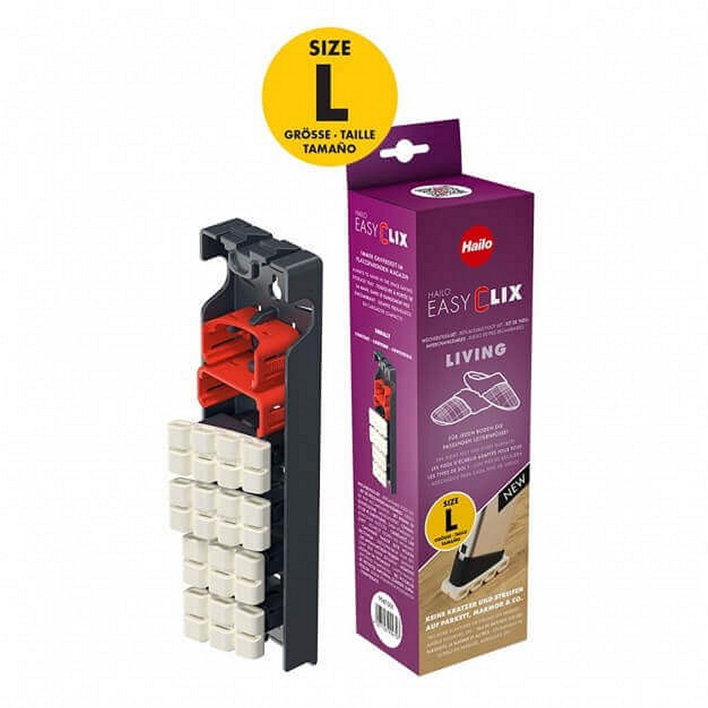 Hailo ladder vervangende voetenset easyclix living maat l 9947-001