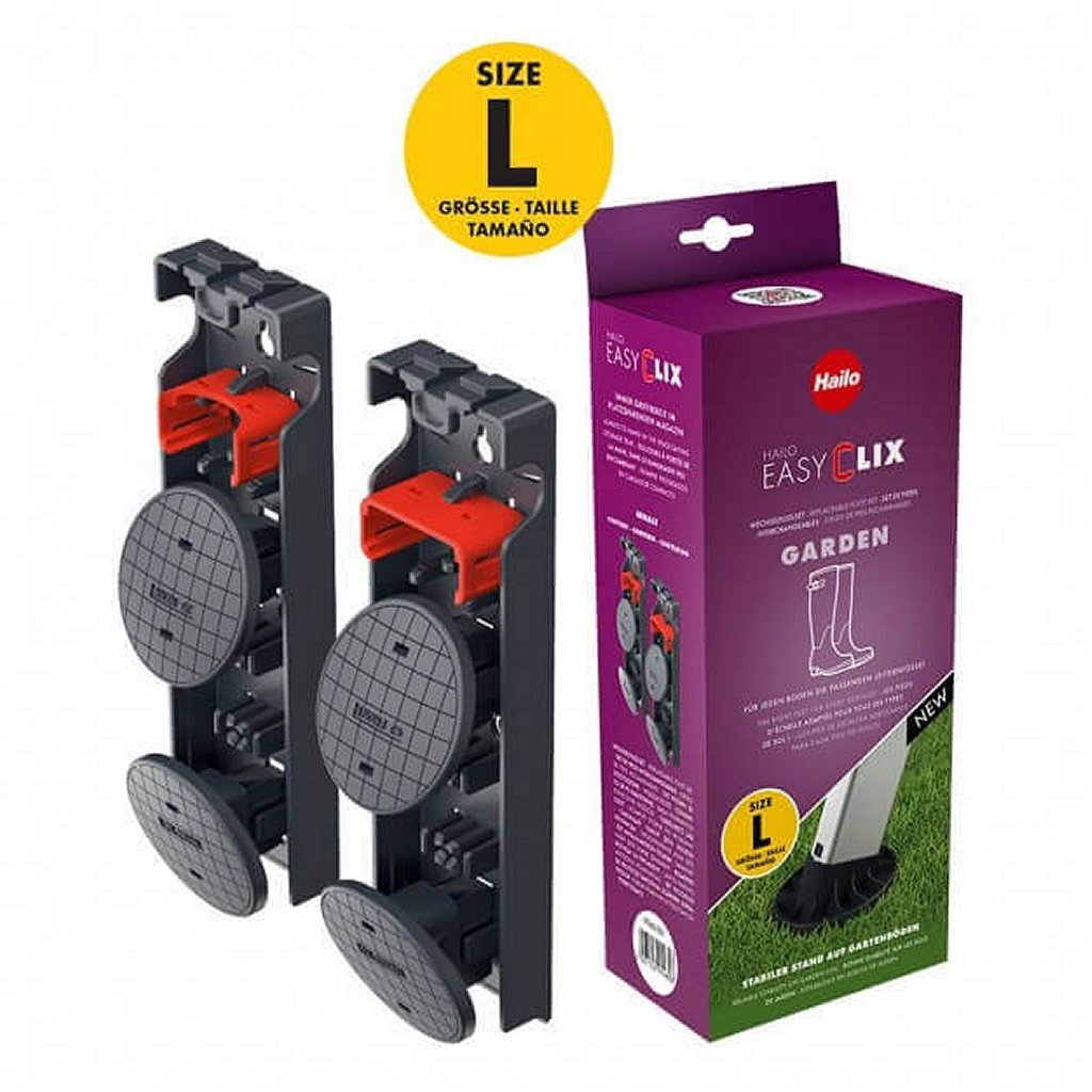 Hailo 9948-001 easyclix tuin l verwisselbare voet