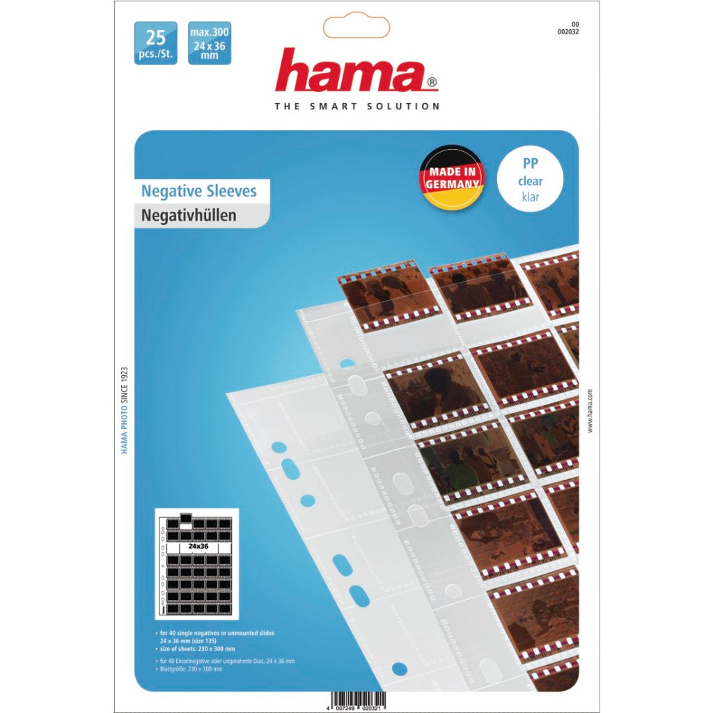 Hama negatiefbladen 24x36 40 :25