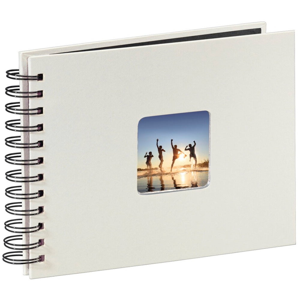 Hama spiraalalbum fine art, 24 x 17cm, 50 zwarte paginas