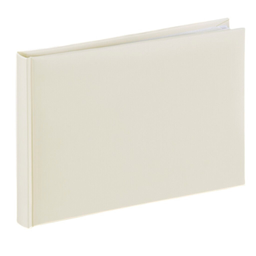 Hama boekalbum fine art 24x17 cm 36 witte pagina's sand