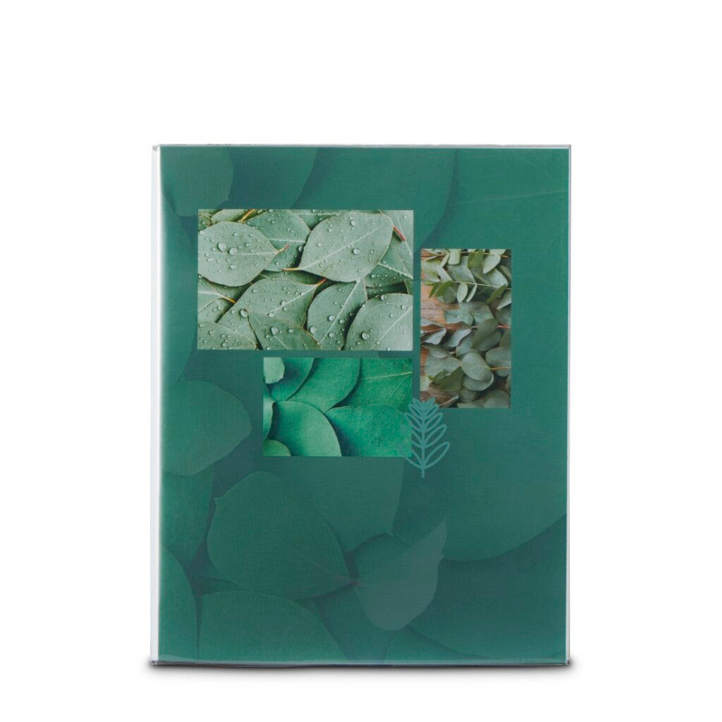 Hama singo ii soft cover fotoalbum leaves voor 80 foto #039;s van 10x15 cm groen