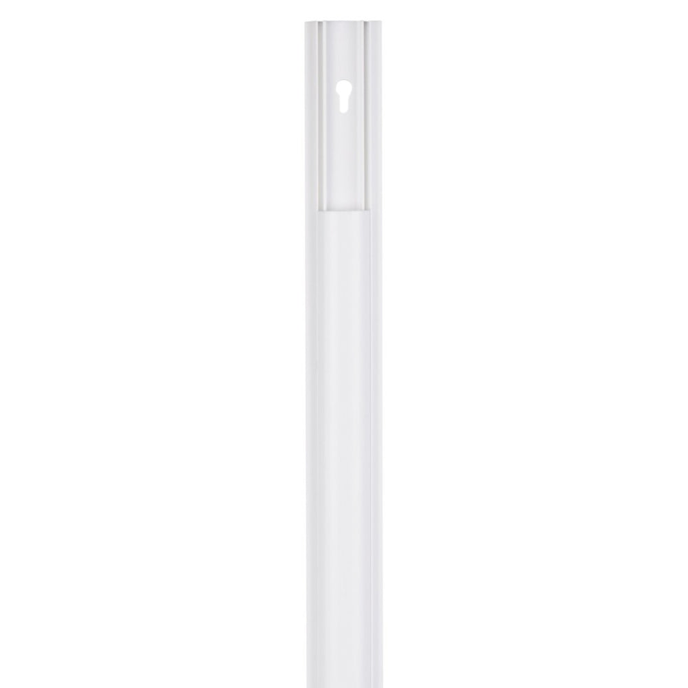 Hama pvc-kabelkanaal halfrond 100 3,5 0,9 cm wit