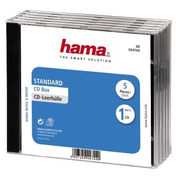 Hama cd box 5 pak verzegeld