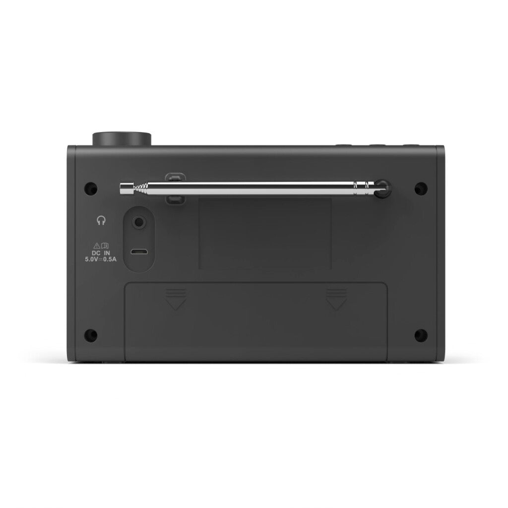 Hama digitale radio dr7usb fm dab dab+ werkt op batterijen