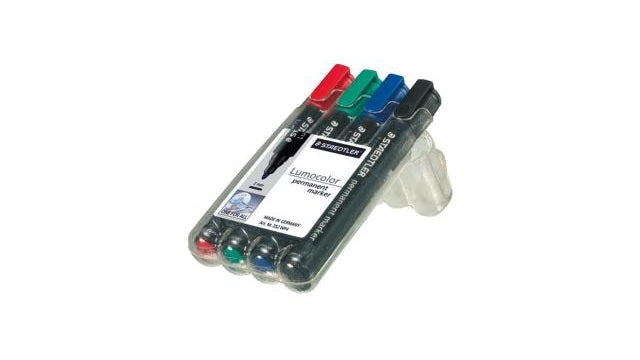 Staedtler set van 4 permanente markerstiften