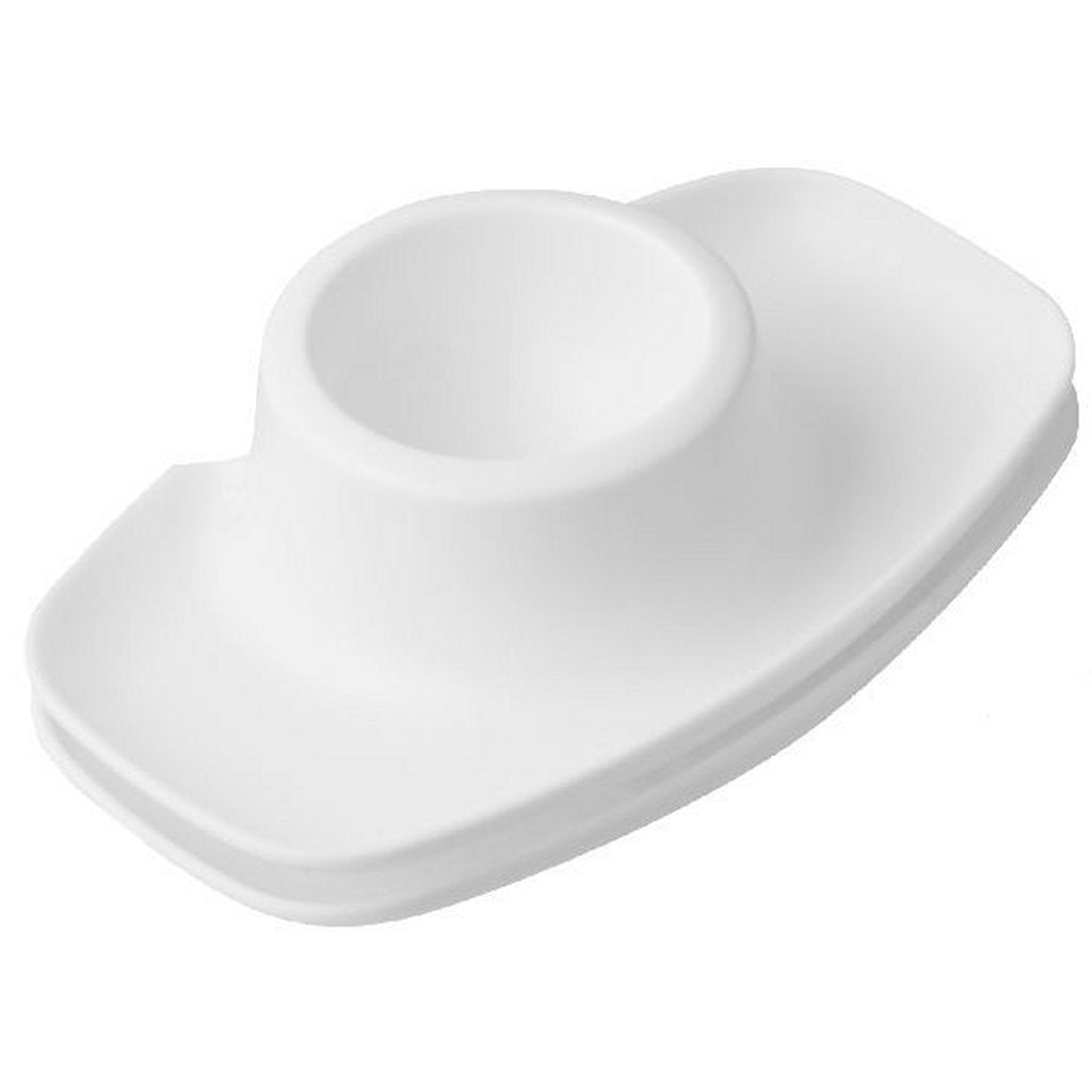 Fackelmann eierdopjes 2 stuks wit