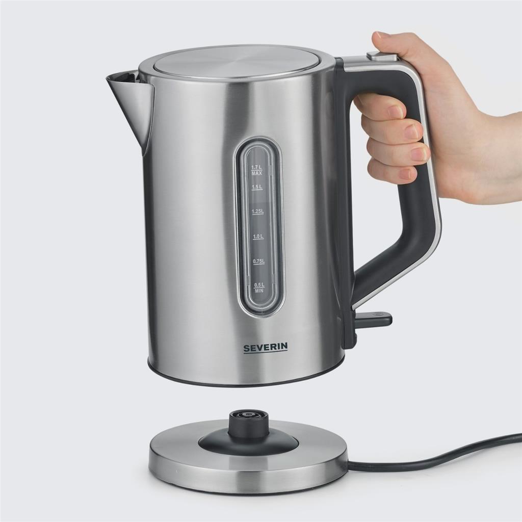 Severin wk3402 waterkoker 1,7l 2400w RVS