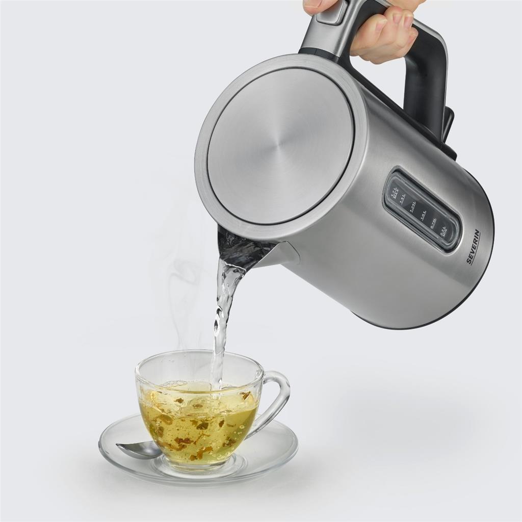 Severin wk3402 waterkoker 1,7l 2400w RVS