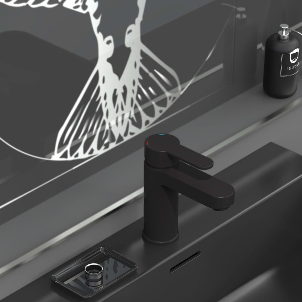 Schütte wastafelmengkraan olifant matzwart