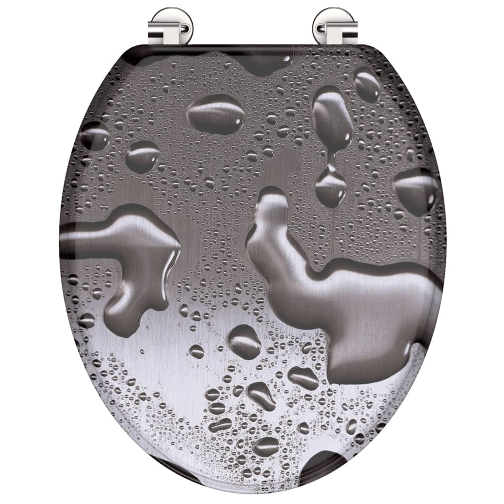 Schütte toiletbril grey steel mdf