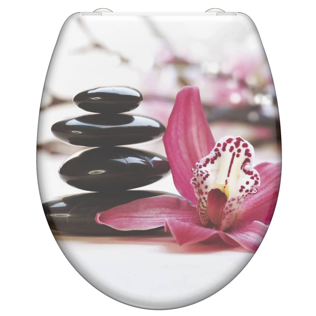 Schütte toiletbril met soft-close quick-release wellness