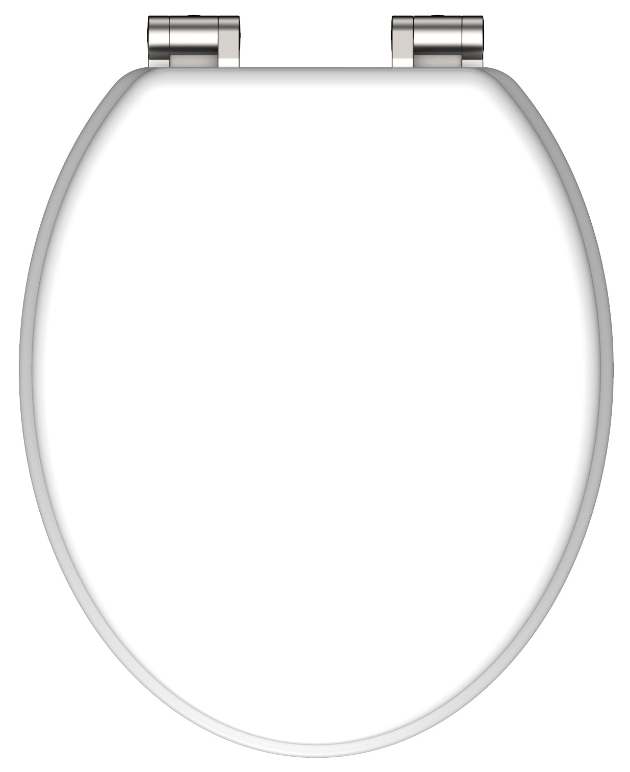Schutte houten kern wc-zitting white met softclose | wit - 84100 84100