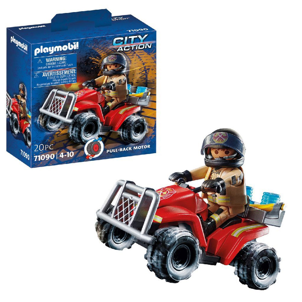 Playmobil City Action Brandweer Speed ​​Quad 71090