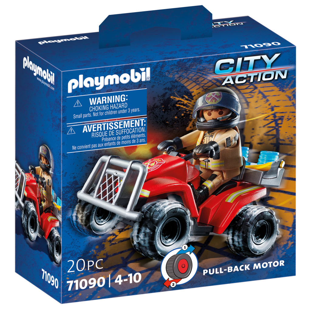 Playmobil City Action Brandweer Speed ​​Quad 71090