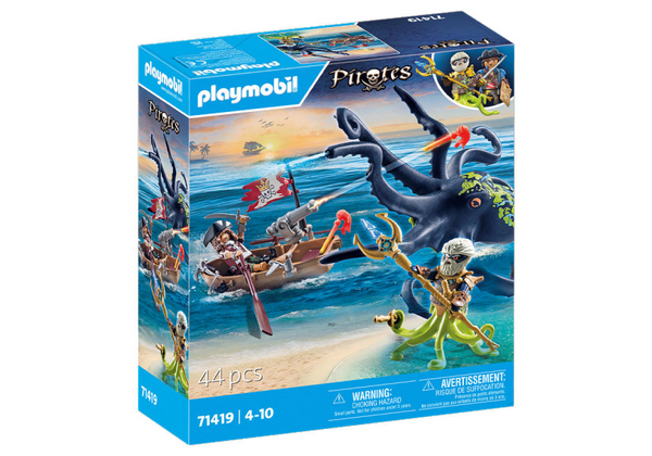 Playmobil pirates gevecht tegen de reuzenoctopus - 71419