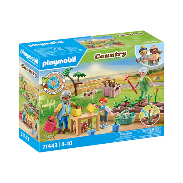 Playmobil country idyllische moestuin bij de grootouders - 71443