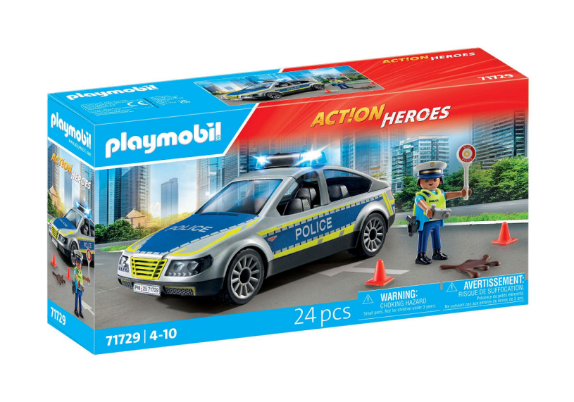 Playmobil action heroes politie patrouille auto