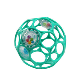 Oball rammelaar easy grip groen