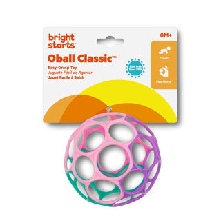 Oball origineel klassiek easy grip roze paars