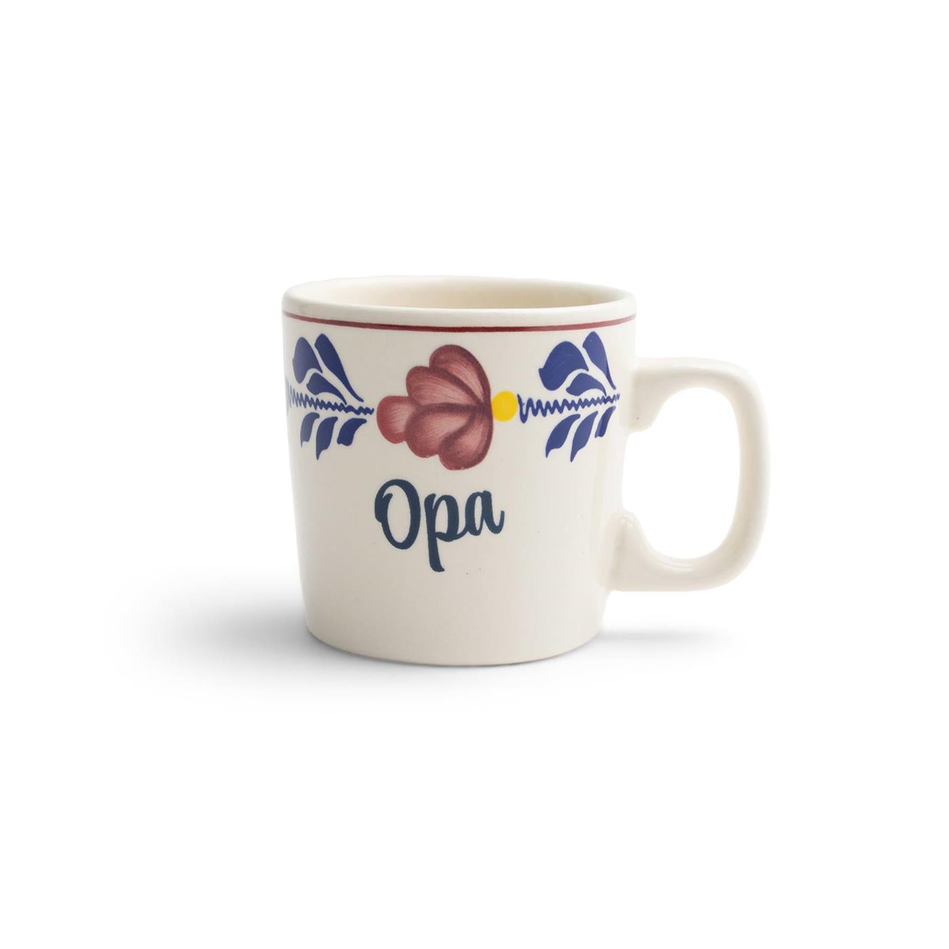 Boerenbont beker 230ml opa 6 stuks