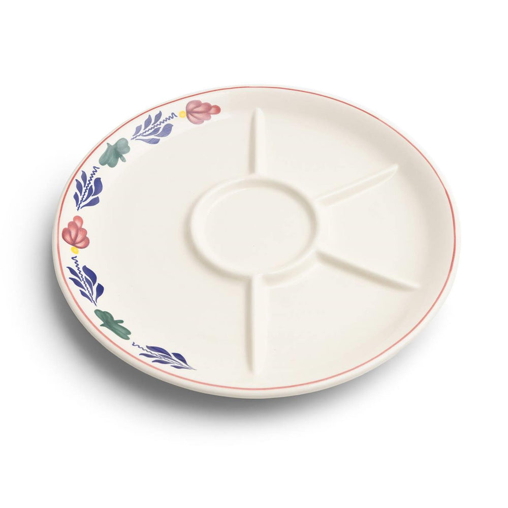 Boerenbont fondueborden ø27cm doos a 6 stuks