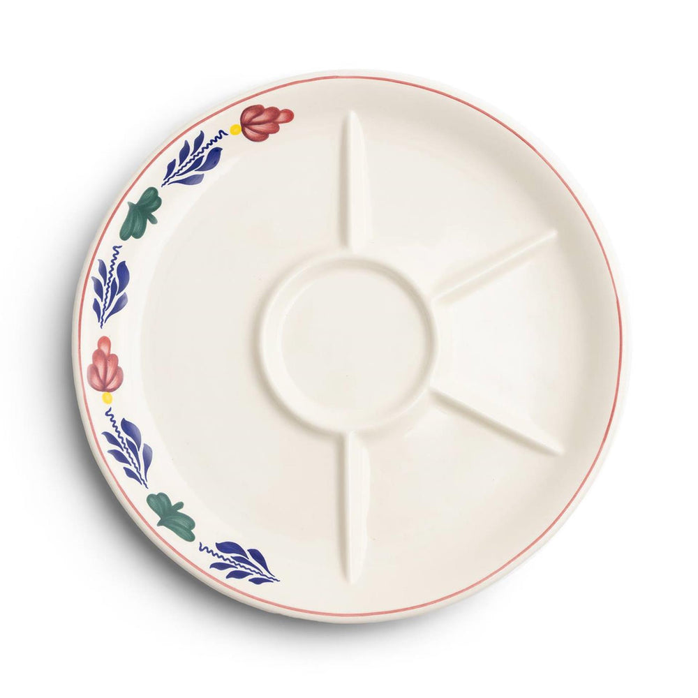 Boerenbont fondueborden ø27cm doos a 6 stuks