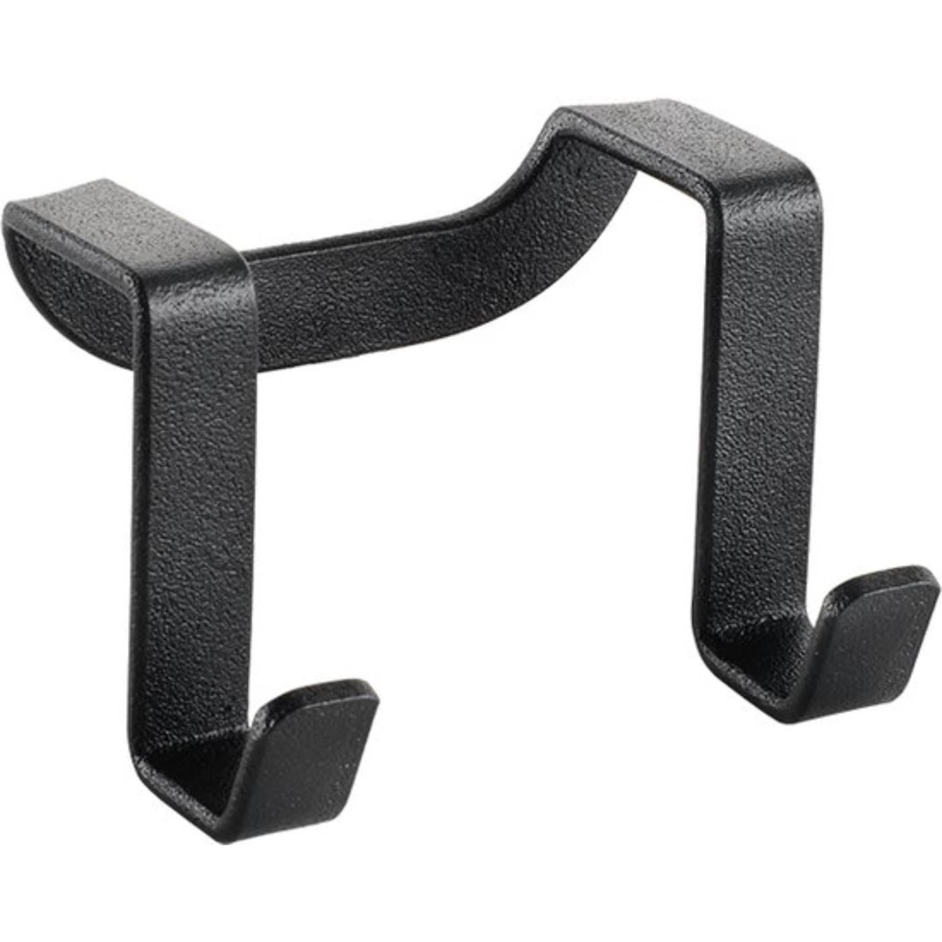 Metaltex origin dubbele haak matzwart