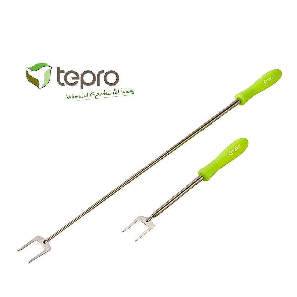 Tepro 8237 2 barbecue telescoop spiezen 33-82cm groen